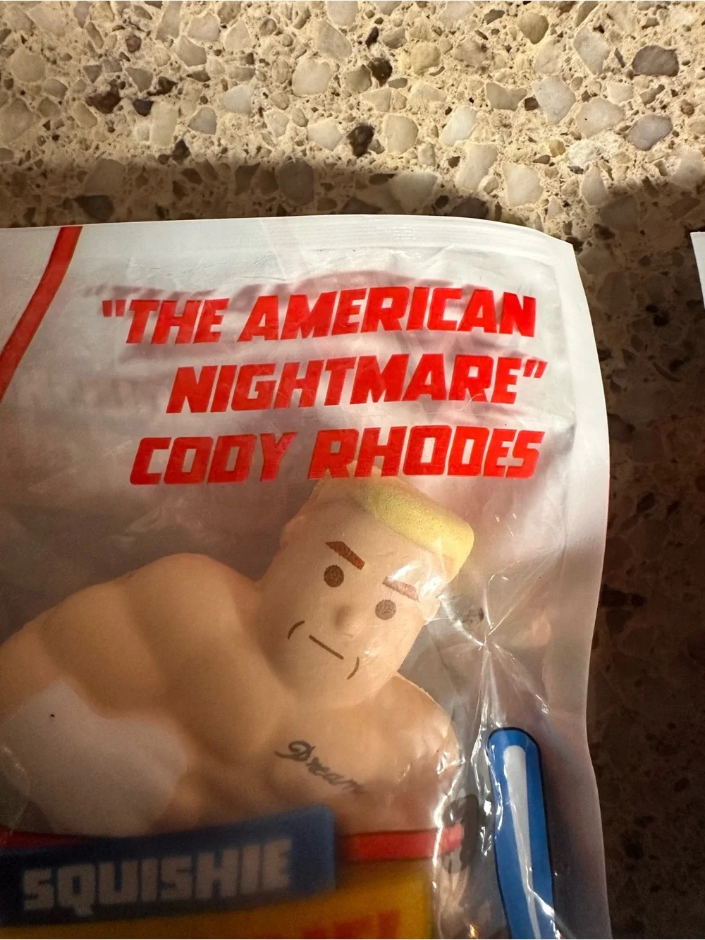 WWE Squishie Cody Rhodes squishyToy - White